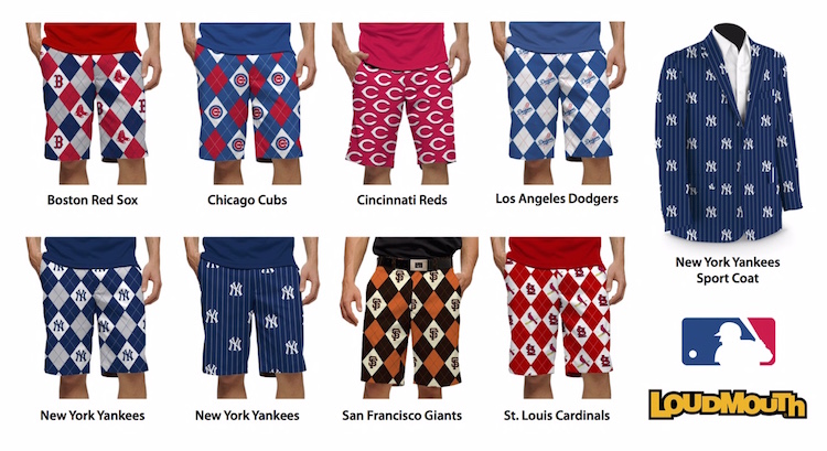Loudmouth MLB collection