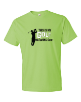 Golf Watching Tee Shirt from The Golf Nut Golf Shop